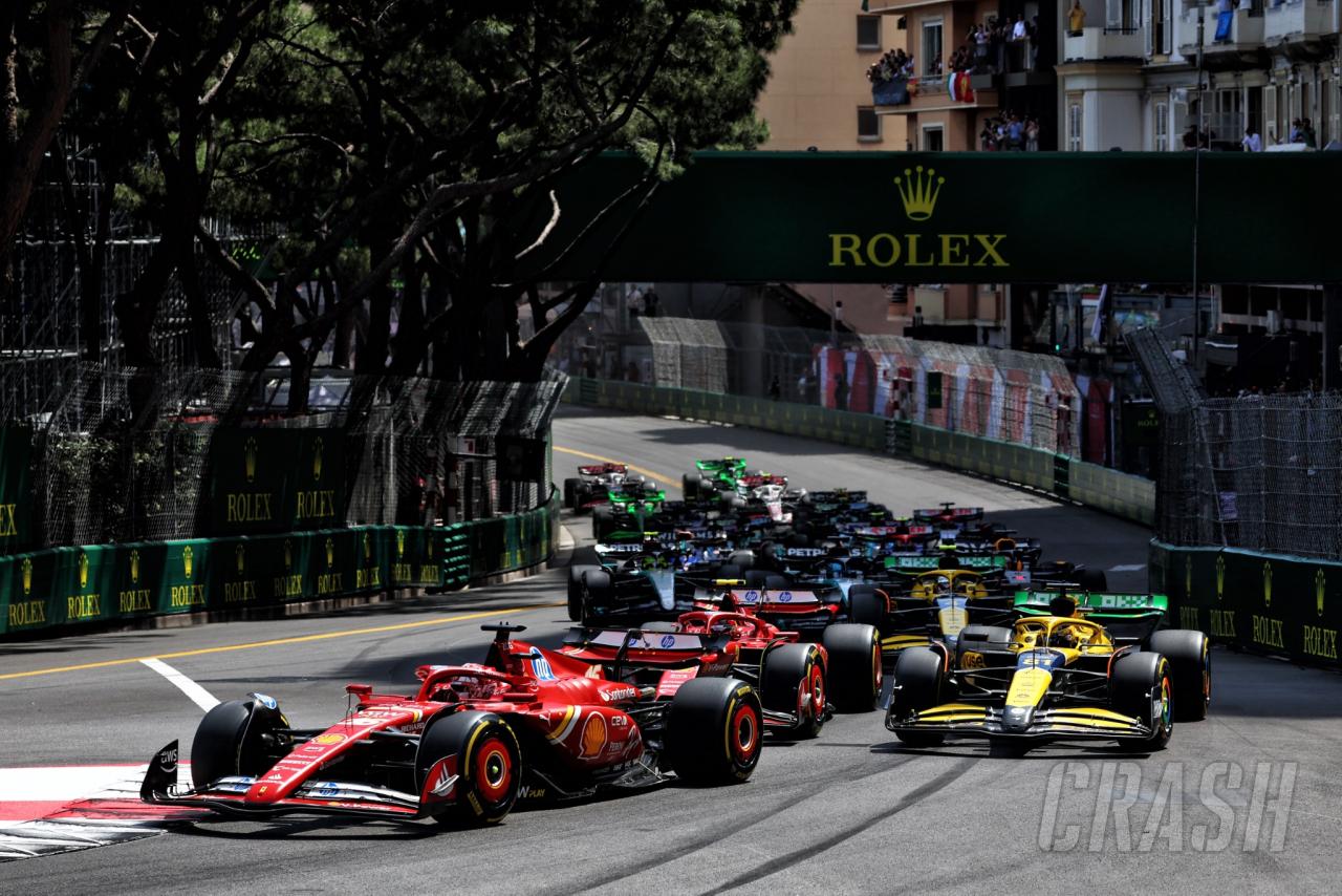 F1 Monaco Grand Prix red-flagged on lap one after huge multi-car crash