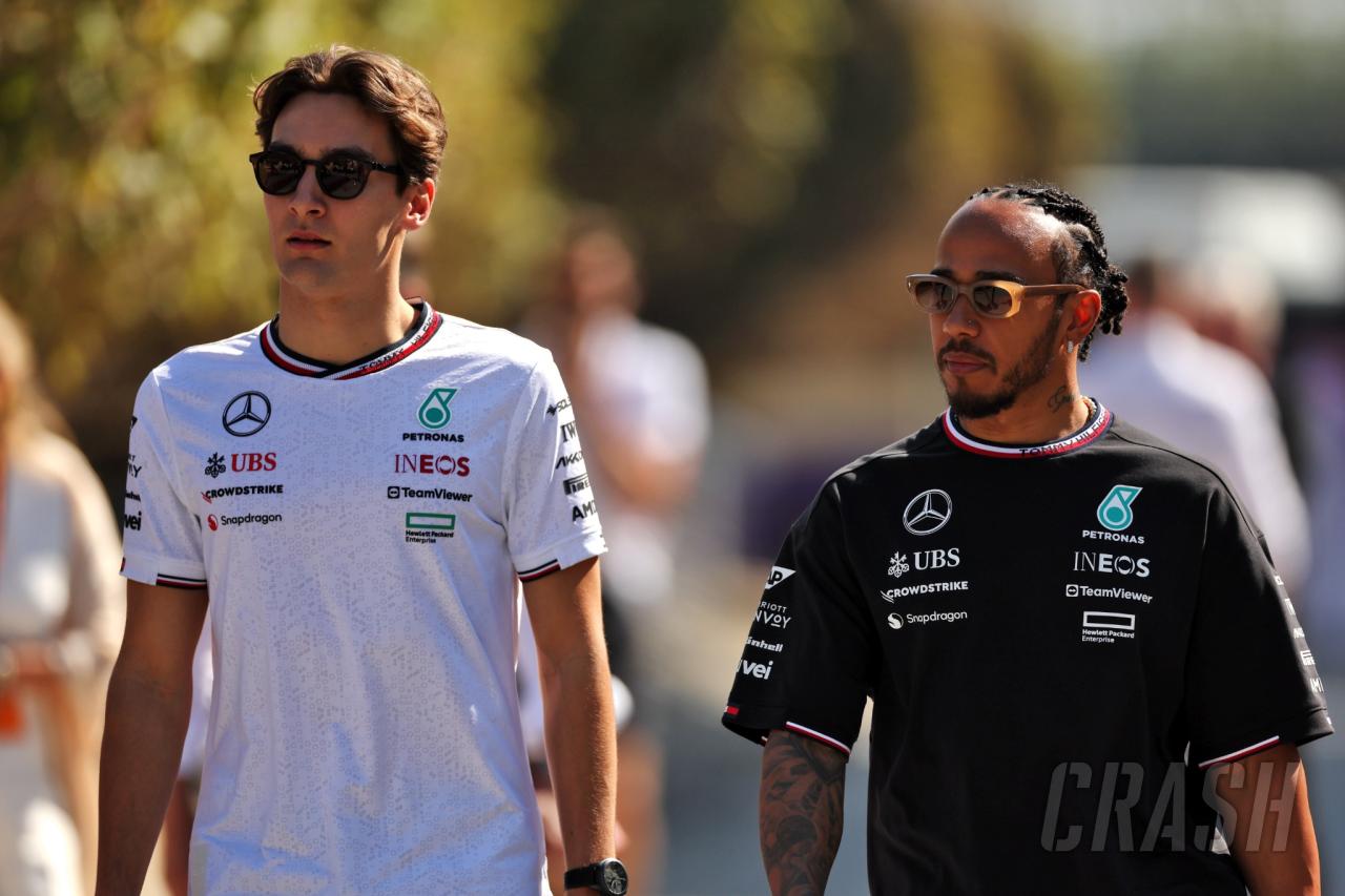 “Not fair” – Mercedes dismiss wild theories behind Lewis Hamilton’s 1-8 George Russell record