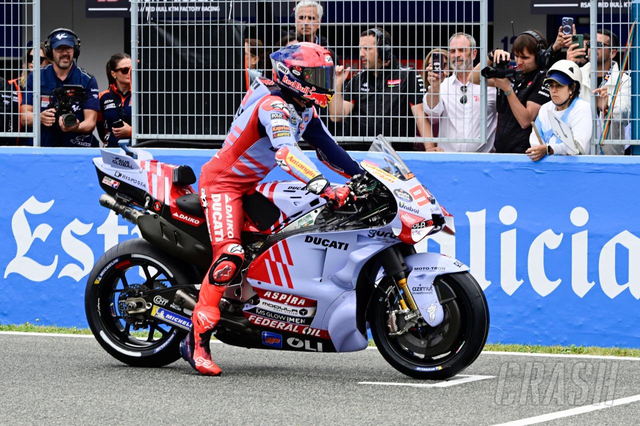 Pecco Bagnaia admits a race win from Ducati GP23 “will come soon”