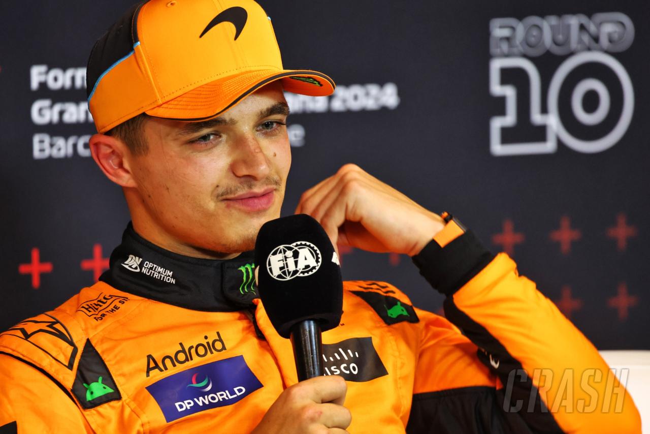 Lando Norris details how McLaren fire led to “stressful day” before pole