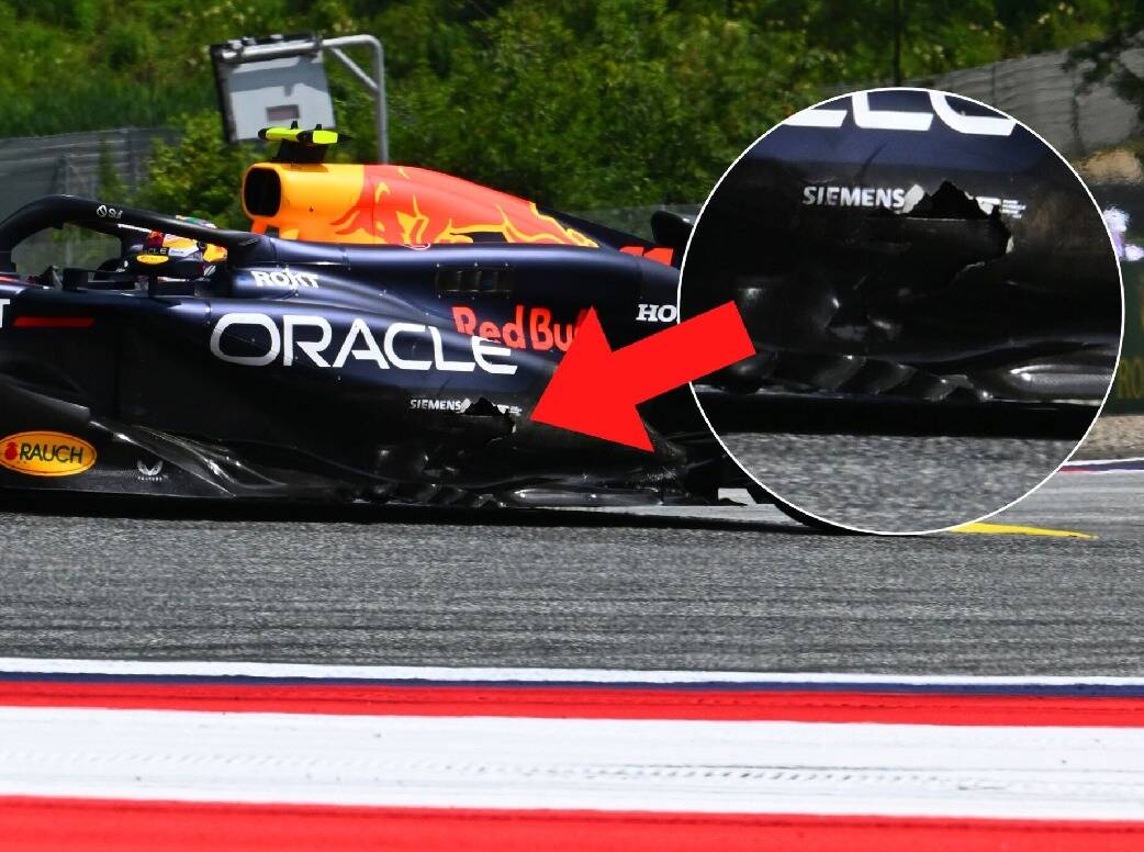 Sergio Perez: Kollision mit Piastri ruiniert Auto und Rennen