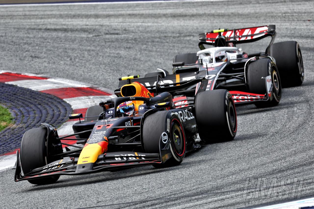 Red Bull reveal “big hole” the reason Sergio Perez was beaten by a Haas in Austria