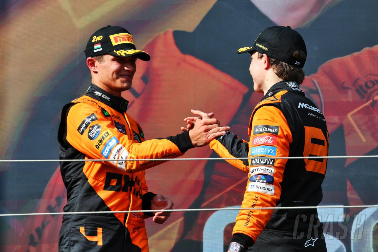 No awkwardness at McLaren as Oscar Piastri celebrates with Lando Norris McDonalds trip
