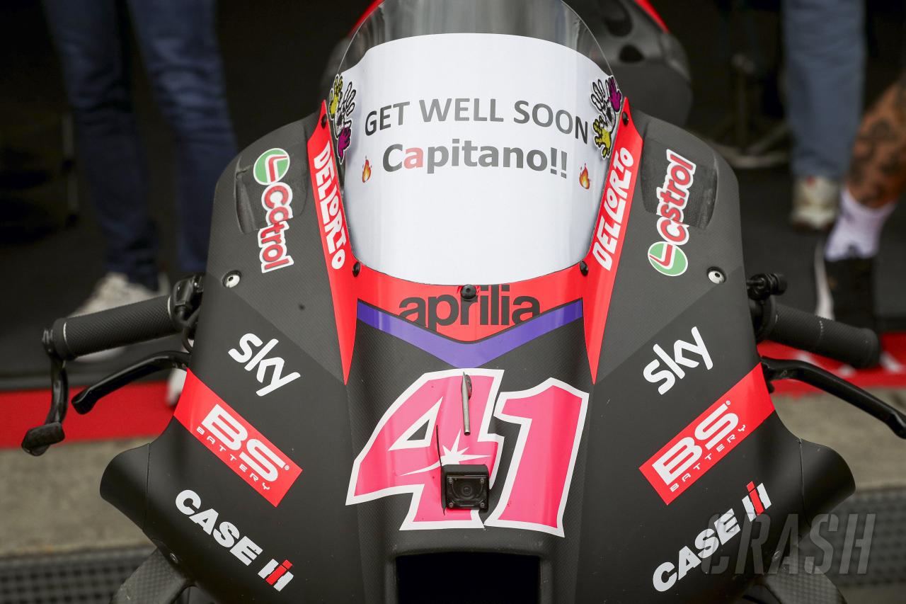 German MotoGP: Aprilia hope Aleix Espargaro can make ‘miraculous recovery’