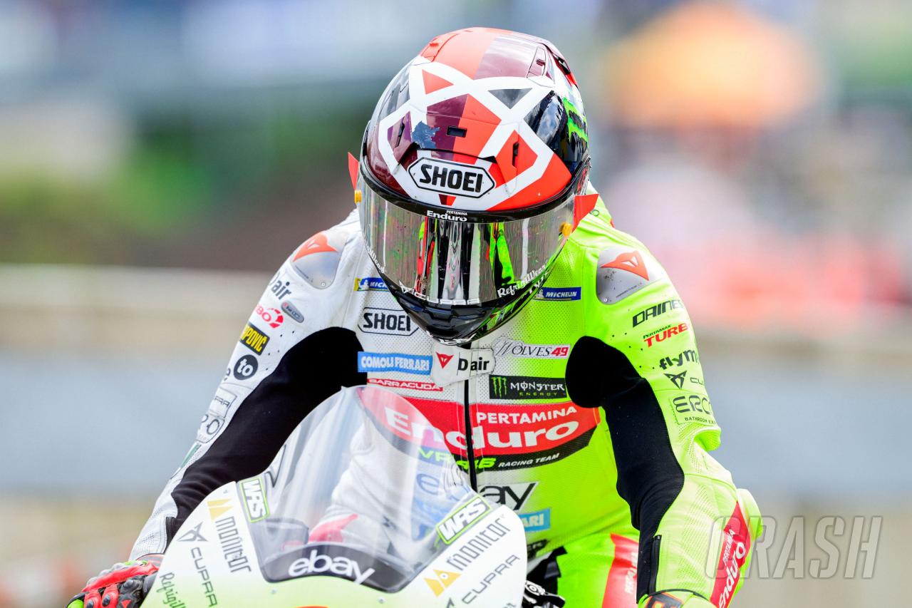 Fabio di Giannantonio: “It was a big hit!” | Bezzecchi: “Gravel got into my helmet”