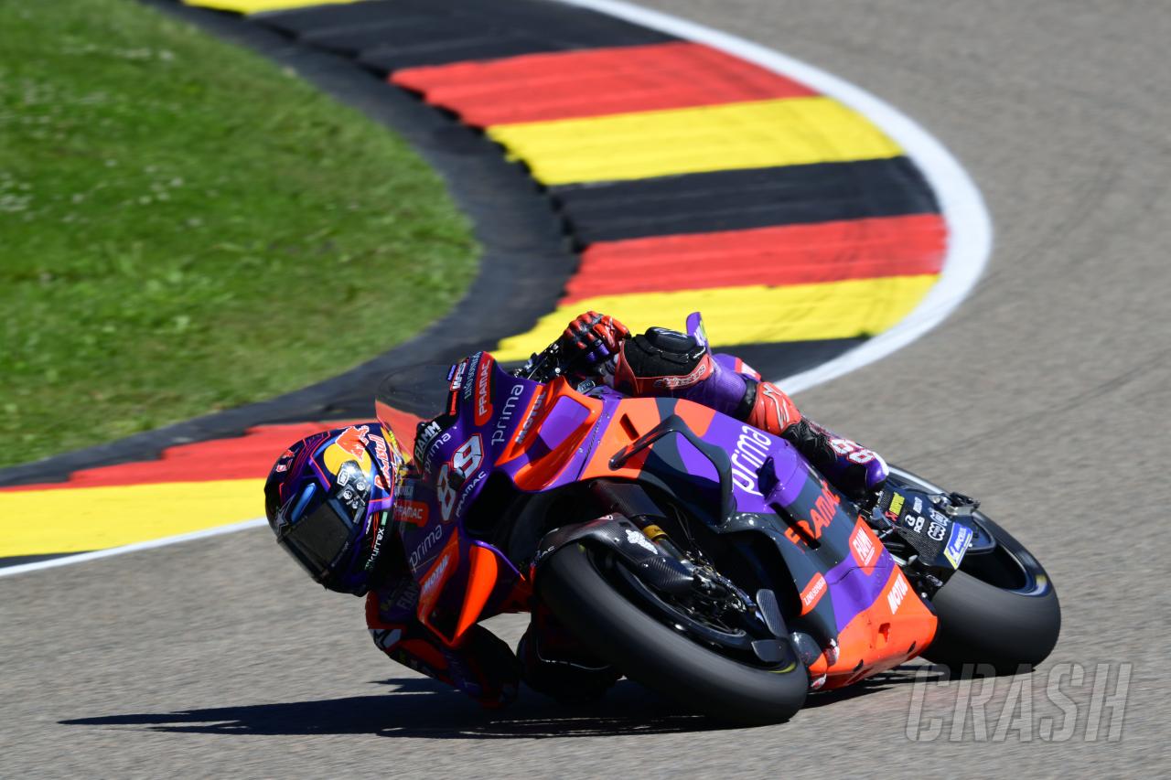 German MotoGP: Jorge Martin wins as Marc Marquez produces impressive sprint comeback