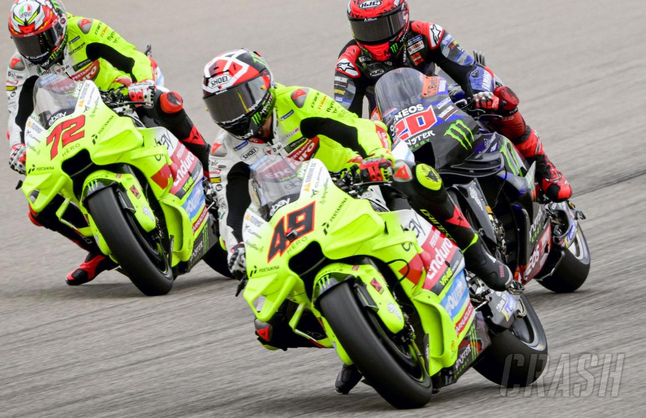 ‘Really dangerous to continue’ – Fabio di Giannantonio explains German MotoGP DNF
