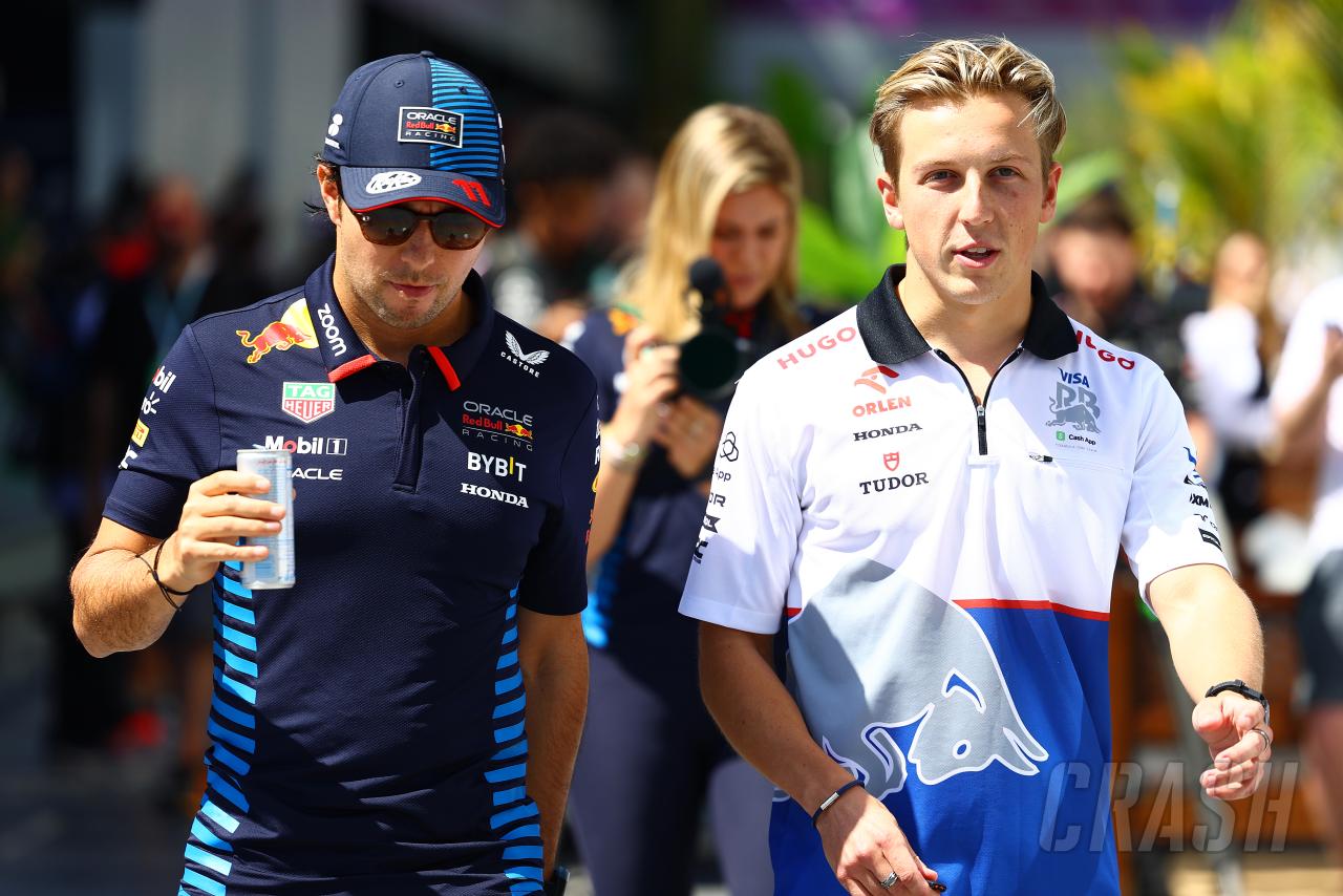 Liam Lawson’s Red Bull ‘audition’ downplayed as pressure ramps up on Sergio Perez